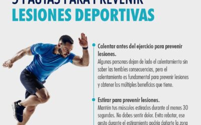 5 Pautas para Prevenir Lesiones Deportivas